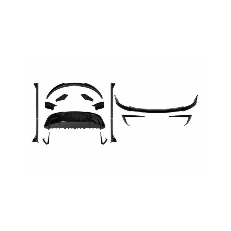 Kit De Carrocería Tesla Model Y Negro Brillante