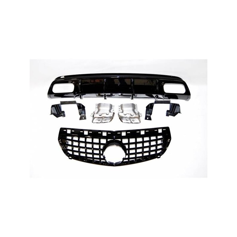 Kit De Carrocería Mercedes W176 2012-2015 Look GT