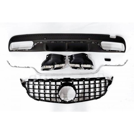 Kit De Carrocería Mercedes W205 2014-2018 4P / SW AMG Look C63