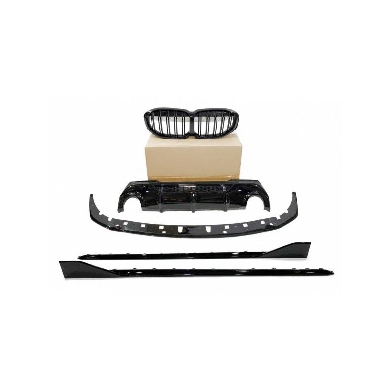 Kit De Carrocería BMW F40 M Performance Negro Brillante