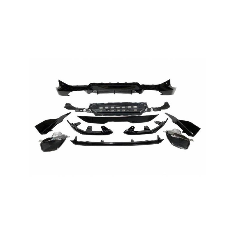 Kit De Carrocería BMW G42 Coupe M Performance Brillante Negro