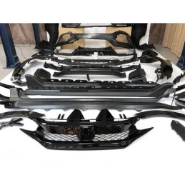 Kit De Carrocería Honda Civic 2020 Hatchback look Type R ABS