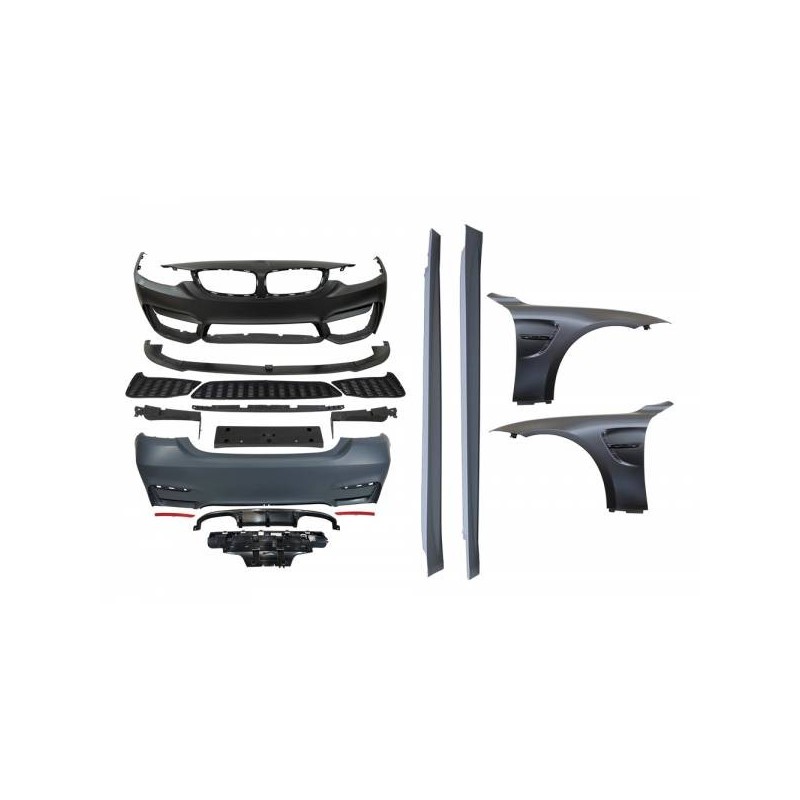 Kit De Carrocería BMW F36 Look M4 Aletas