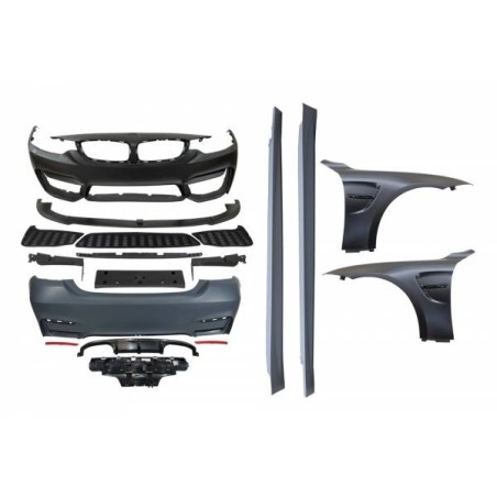 Kit De Carrocería BMW F36 Look M4 Aletas