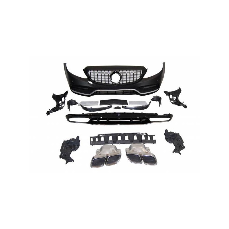 Kit De Carrocería Mercedes W205 2019 4P / SW AMG Look C63