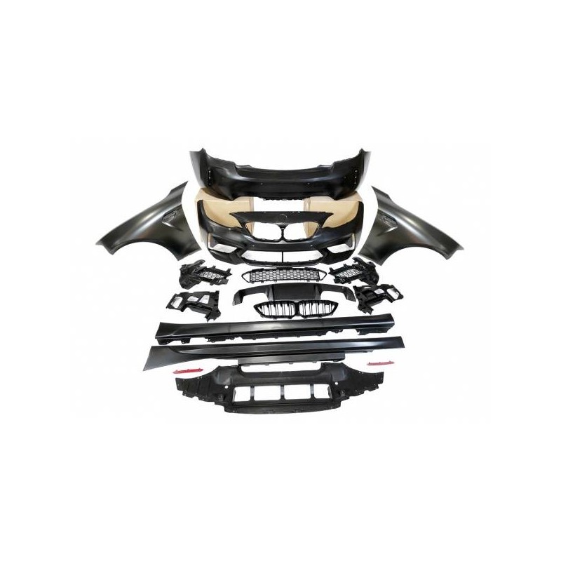 Kit De Carrocería BMW F22 / F23 2013-2019 Ensanchado Look M2 Competition