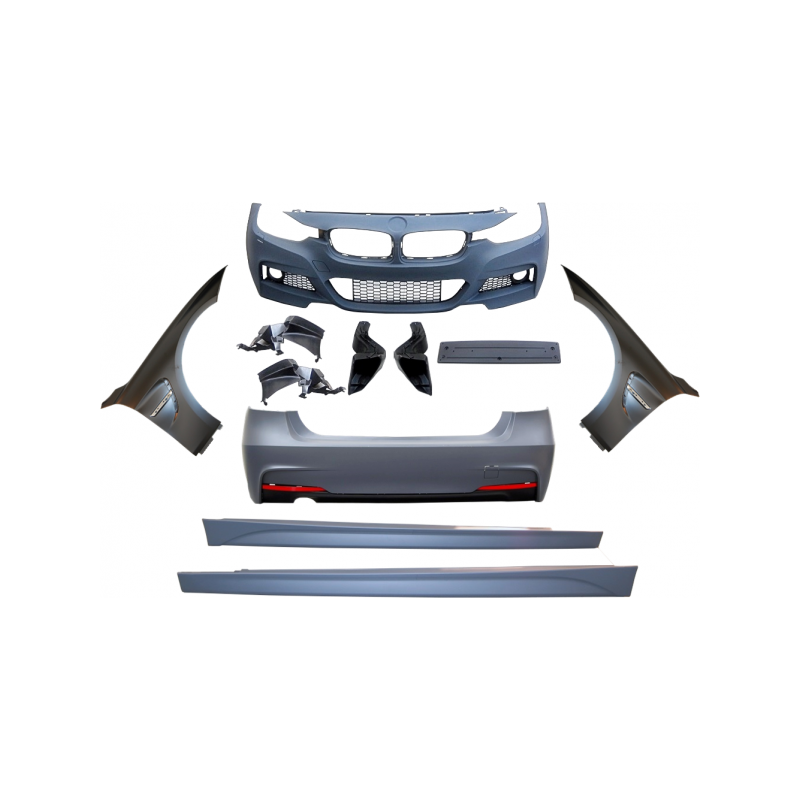 Kit De Carrocería BMW F30 M-Tech Con Aletas