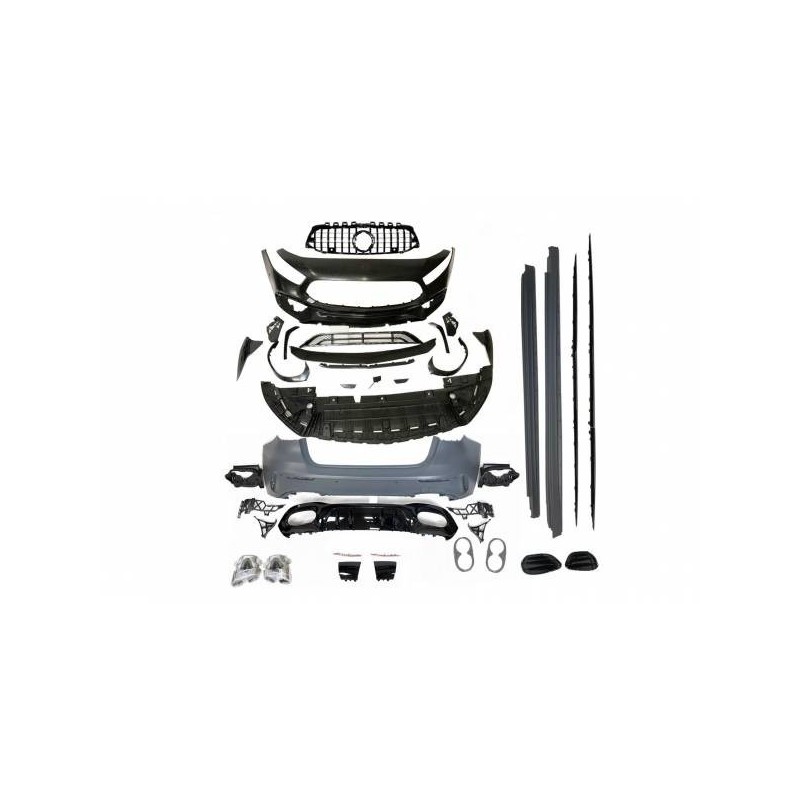Kit Carrocería Mercedes W177 look A45 S Grill GT Black