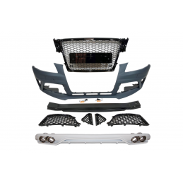 Kit De Carrocería Audi A4 2009-2012 B8 Look RS4 ABS