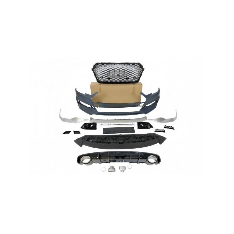Kit De Carrocería Audi A4 B9 16-19 Look RS4