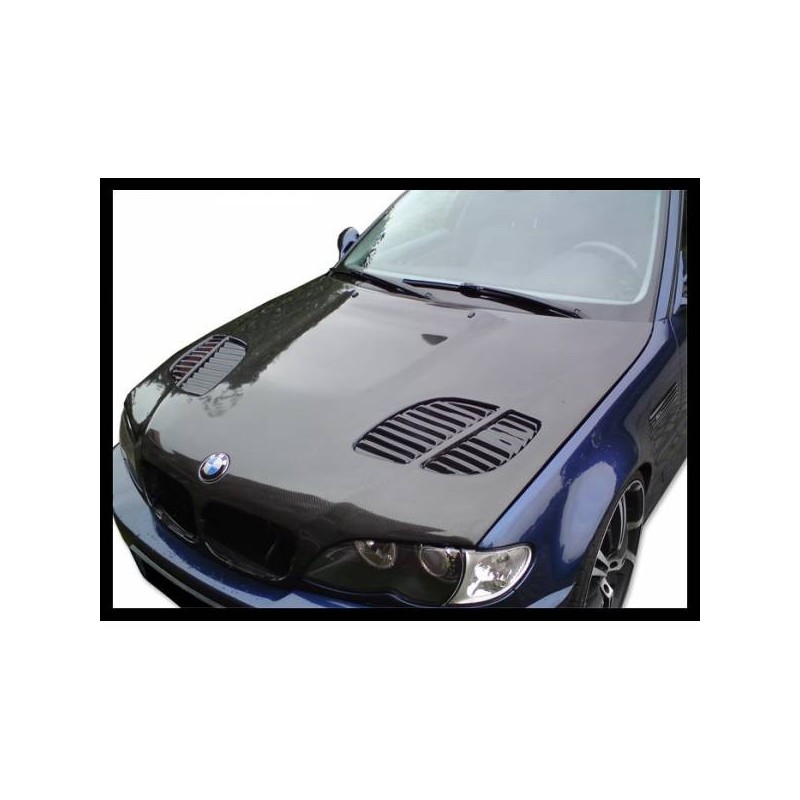 Capó Carbono BMW E46 '02-06 4P. M3 GTR C/T