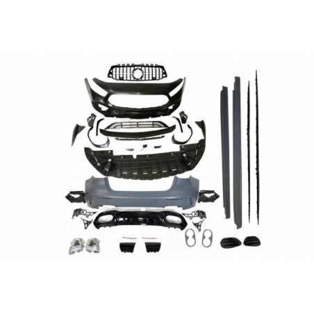 Kit Carrocería Mercedes V177 look A45 S Grill GT Black