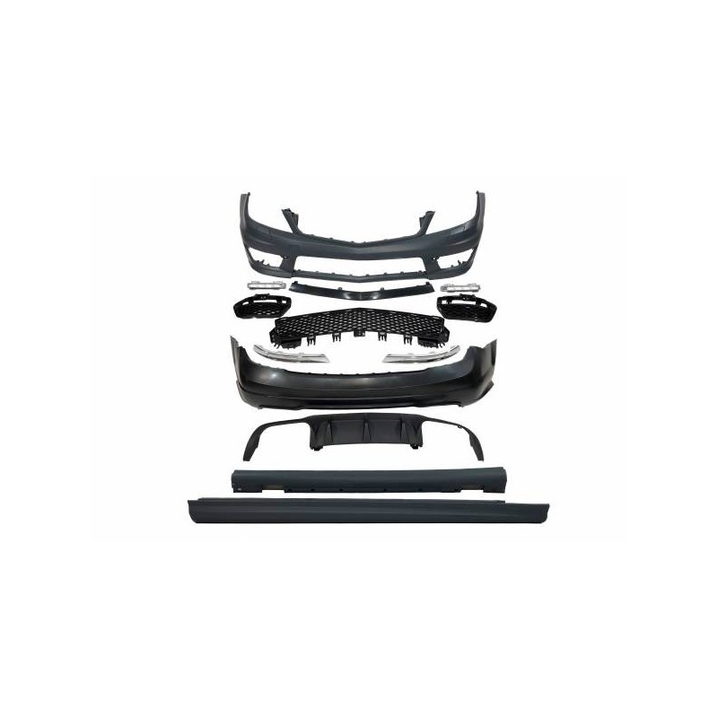 Kit De Carrocería Mercedes W204 Coupe 2007-2013 Look AMG