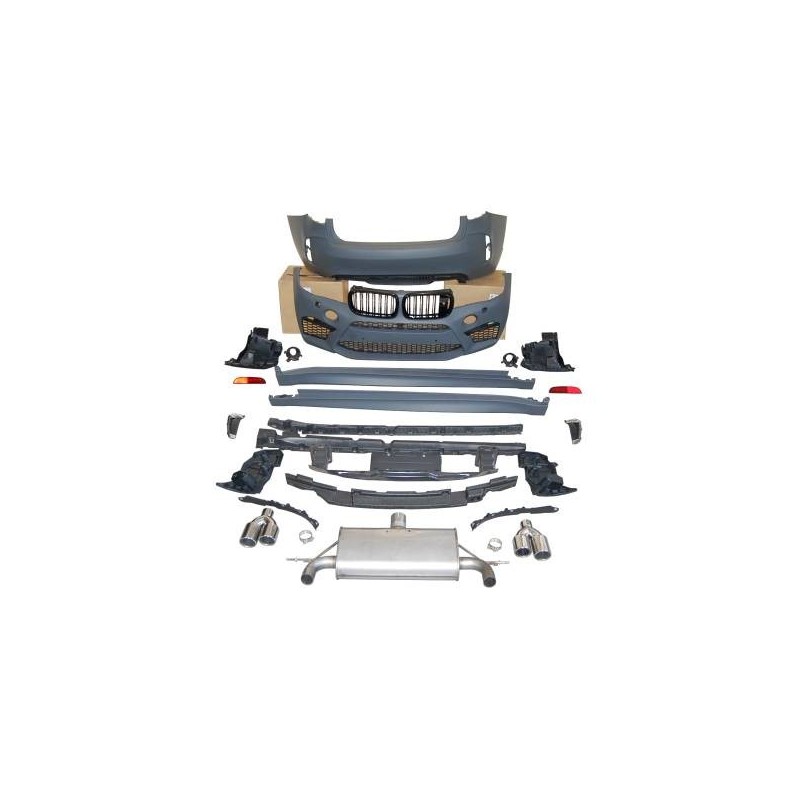 Kit De Carrocería BMW X6 F16 Look X6M ABS