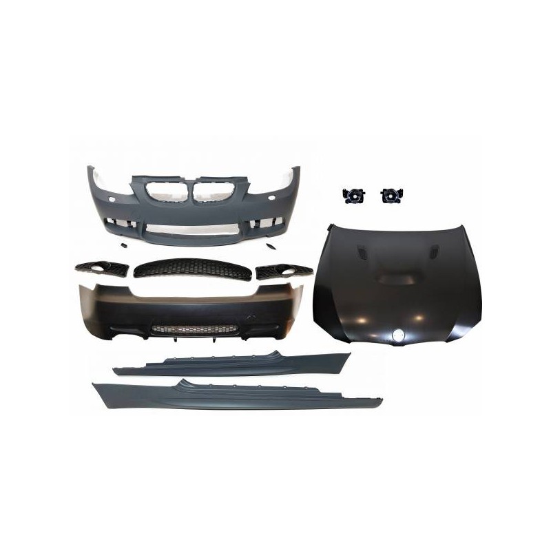 Kit De Carrocería BMW E92 / E93 06-09 ABS Look M3 Antinieblas Capó