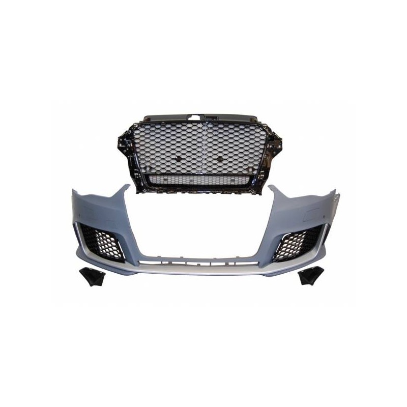 Paragolpes Delantero Audi A3 2013-2015 4 Puertas / Cabriolet Look RS3