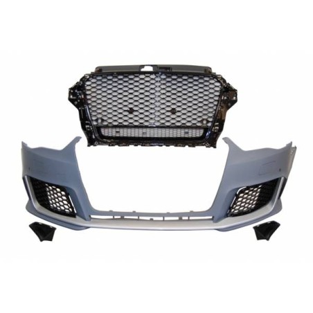 Paragolpes Delantero Audi A3 2013-2015 4 Puertas / Cabriolet Look RS3