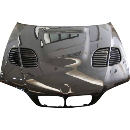 Capó Carbono BMW E46 '02-06 2P. Look M3 GTR C/T