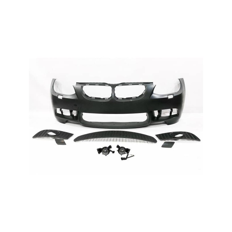 Paragolpes Delantero BMW E92 / E93 10-12 LCI Look M3 Parrillas Antinieblas