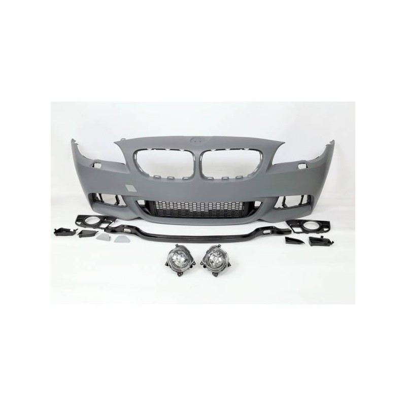 Paragolpes Delantero BMW F10/F11/F18 10-16 Look M-Tech Antinieblas