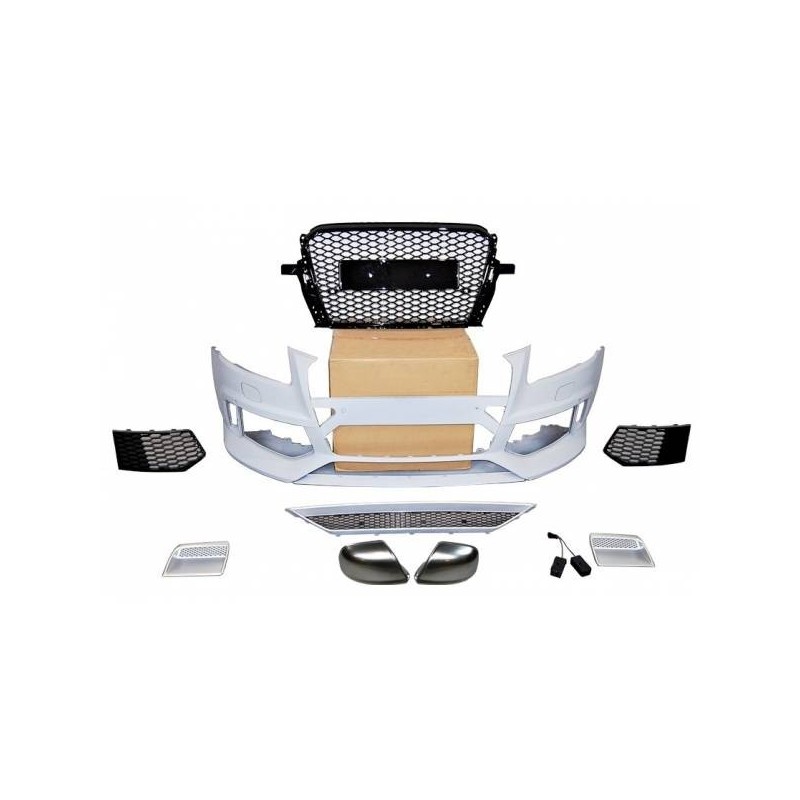 Paragolpes Delantero Audi Q5 2012-2016 Look RSQ5 Cubre espejos