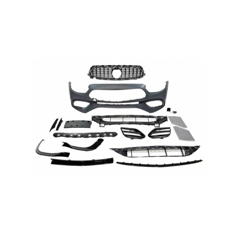 Paragolpes Delantero Mercedes W213 4p 2020+ / C238 2021 look AMG E63