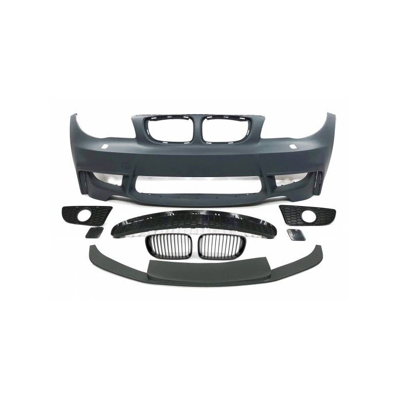 Paragolpes Delantero BMW E82/E88/E87/E81 Look M1 Spoiler