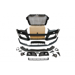 Paragolpes Delantero Audi A3 V8 13-15 Sportback / 3 Puertas  Look RS3 II Antinieblas