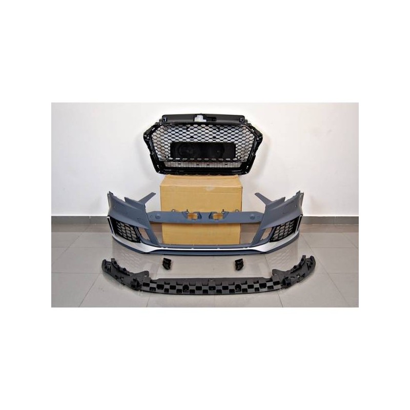 Paragolpes Delantero Audi A3 2016-2019 4 Puertas / Cabriolet Look RS3