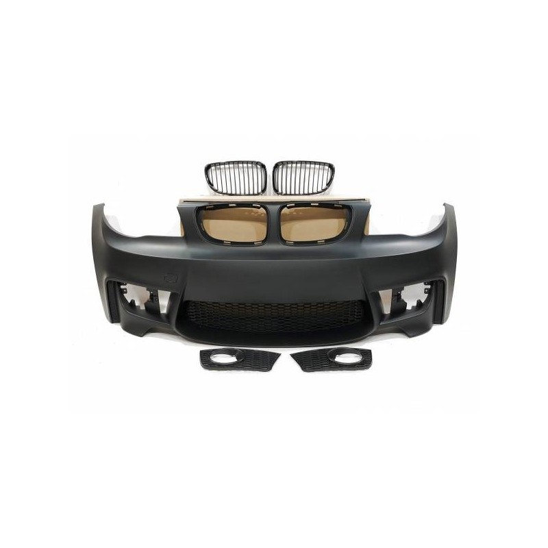 Paragolpes Delantero BMW E82/E88/E87/E81  Look M1 05-11 Sensores
