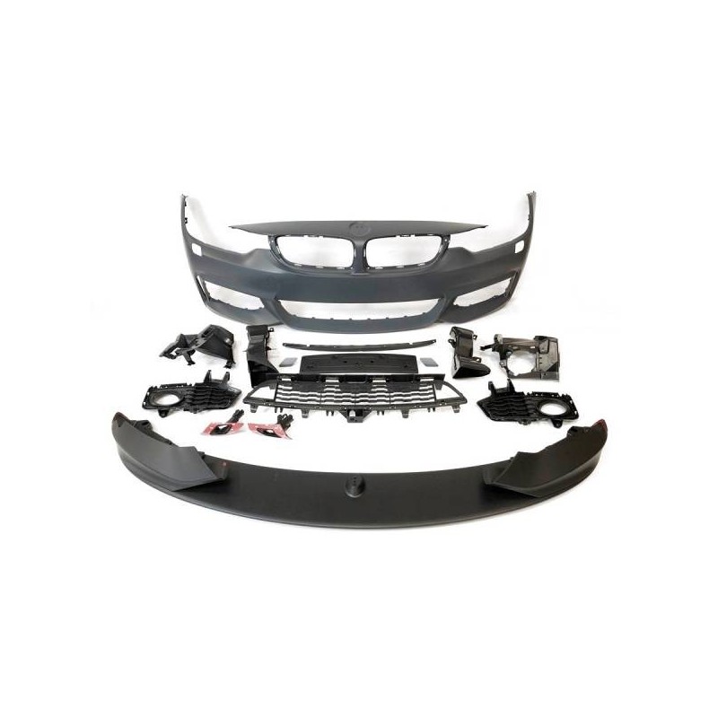 Paragolpes Delantero BMW F32 F33 F36 Look M Performance Spoiler