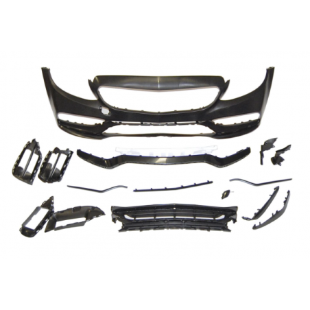 Paragolpes Delantero Mercedes W205 2019+ 2P / 4P / SW look C63 New