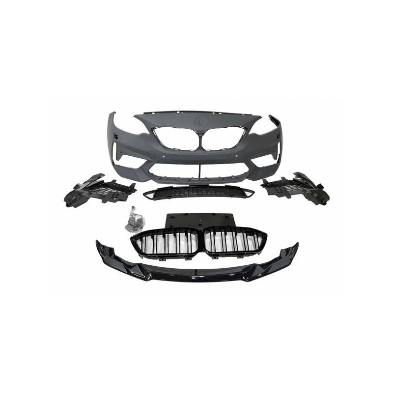 Paragolpes Delantero BMW F22 / F23 Look M2C Spoiler delantero