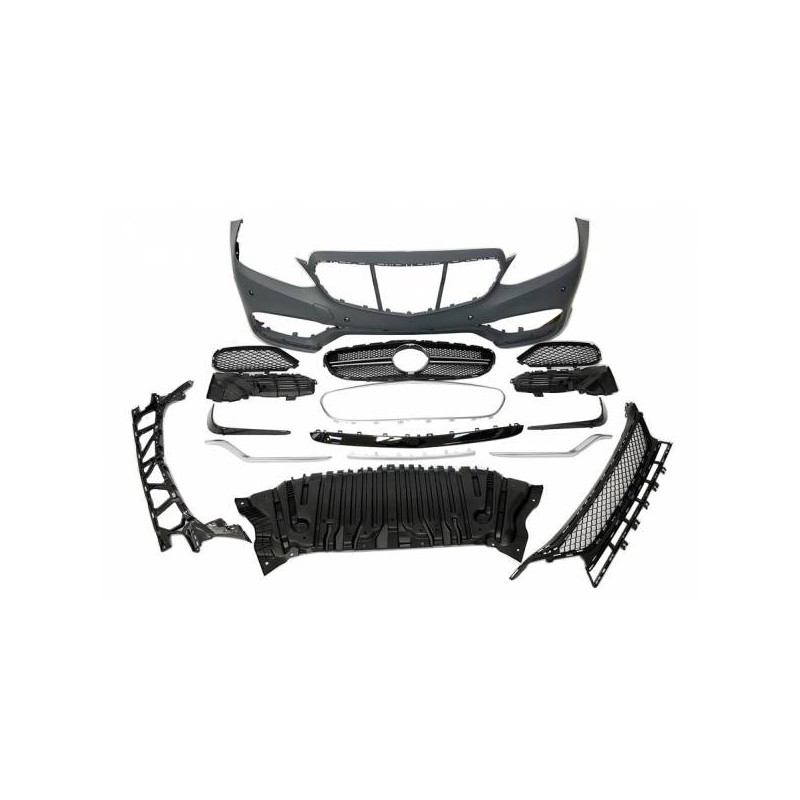 Paragolpes Delantero Mercedes W212 2014-2015 Look E63