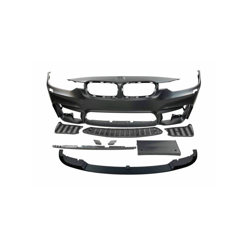 Paragolpes Delantero BMW F30-F31 Look M4 Lip Spoiler ABS