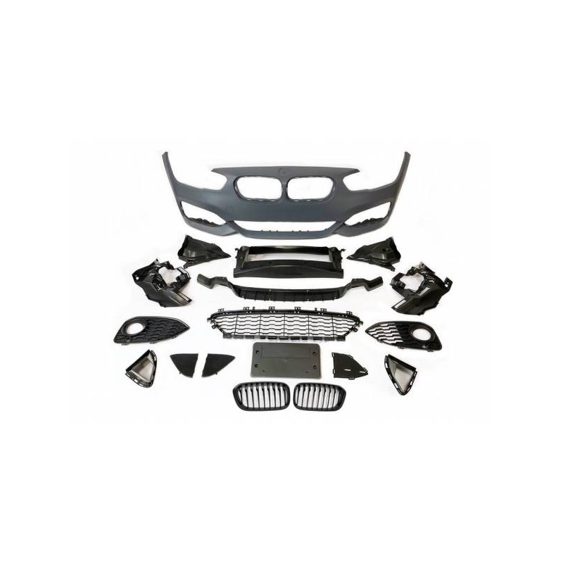 Paragolpes Delantero BMW F20 /F21 LCI 15-19 look M-Tech Parrilla