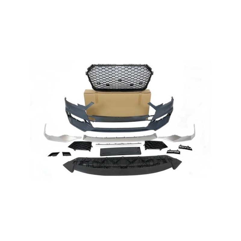Paragolpes Delantero Audi A4 16-19 B9 Look RS4
