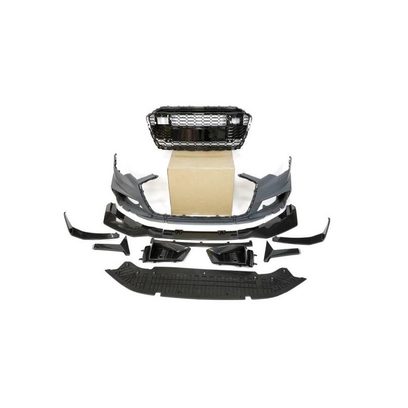 Paragolpes Delantero Audi A6 C8 2020+ Look RS6 Carbono