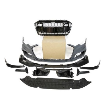 Paragolpes Delantero Audi A6 C8 2020+ Look RS6 Carbono