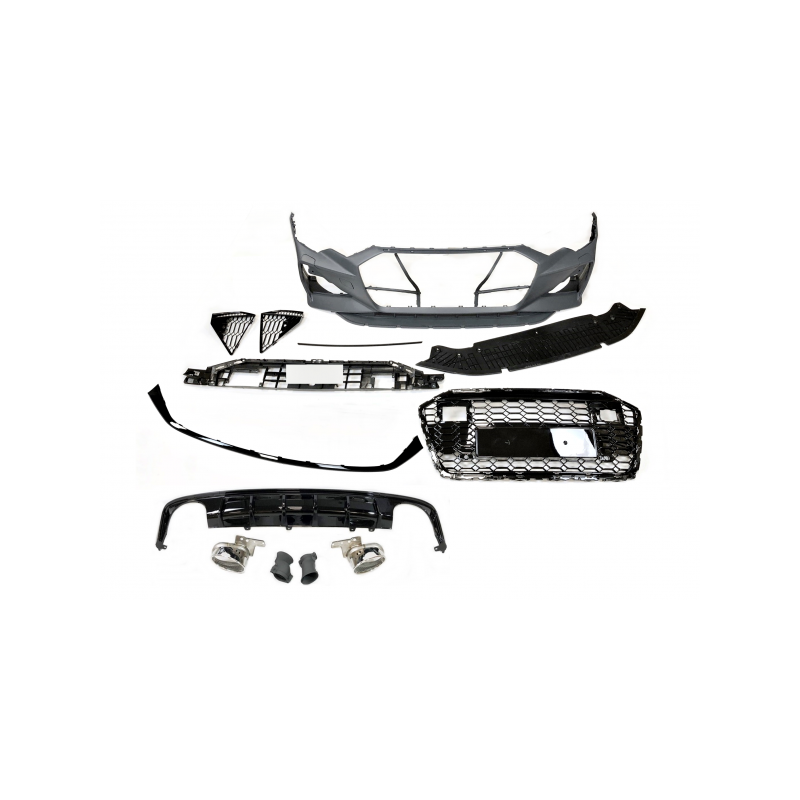 Kit De Carrocería Audi A6 C8 19-21 Avant / Sedan Look RS6