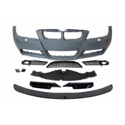 Paragolpes Delantero BMW E90 / E91 05-08 Look M-Tech Spoiler Lavafaros ABS