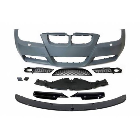 Paragolpes Delantero BMW E90 / E91 05-08 Look M-Tech Spoiler Lavafaros ABS