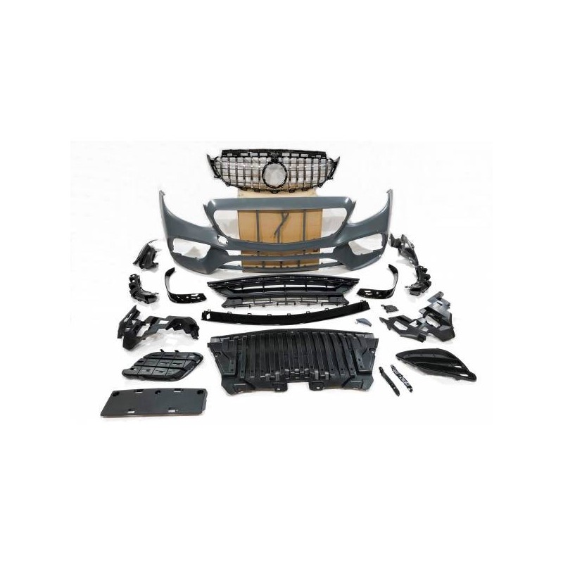 Paragolpes Delantero Mercedes W213 4p 2016-2019 / C238 look C43