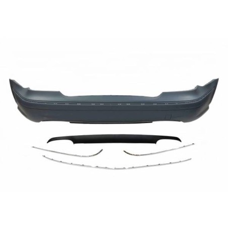 Paragolpes Trasero Mercedes W211 02-09 Plastico