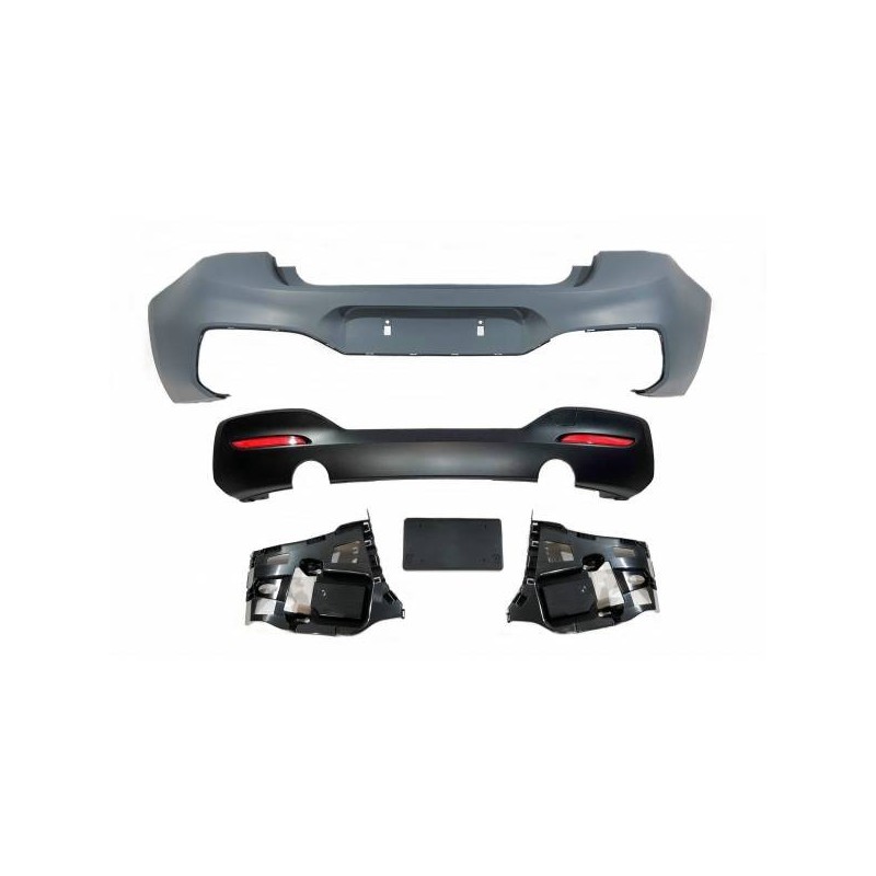 Paragolpes Trasero BMW F20 /F21 LCI 15-18 1.35 look M-tech 2 Salidas