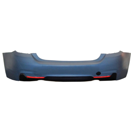 Paragolpes Trasero BMW F32 / F33 / F36 Look M-Tech Dos Salidas ABS