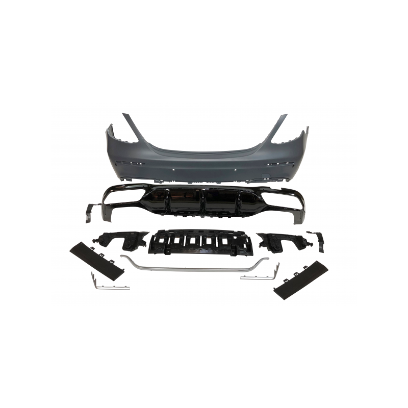 Paragolpes Trasero Mercedes W213 2016-2019  Look AMG E63