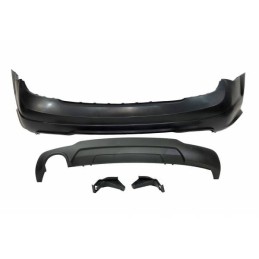 Paragolpes Trasero Mercedes W204 07-13 2-4P 1 Salida Look AMG ABS