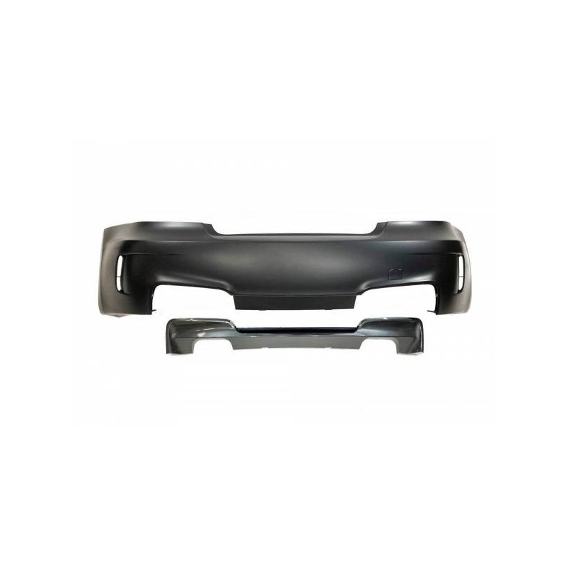 Paragolpes Trasero BMW E82 / E88  Look M1 07-11 Doble Salida