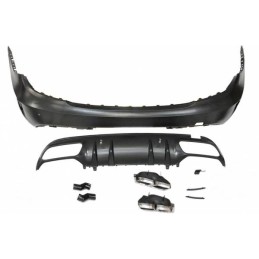 Paragolpes Trasero Mercedes W204 07-13 4 Puertas / Coupe Look W205 C63